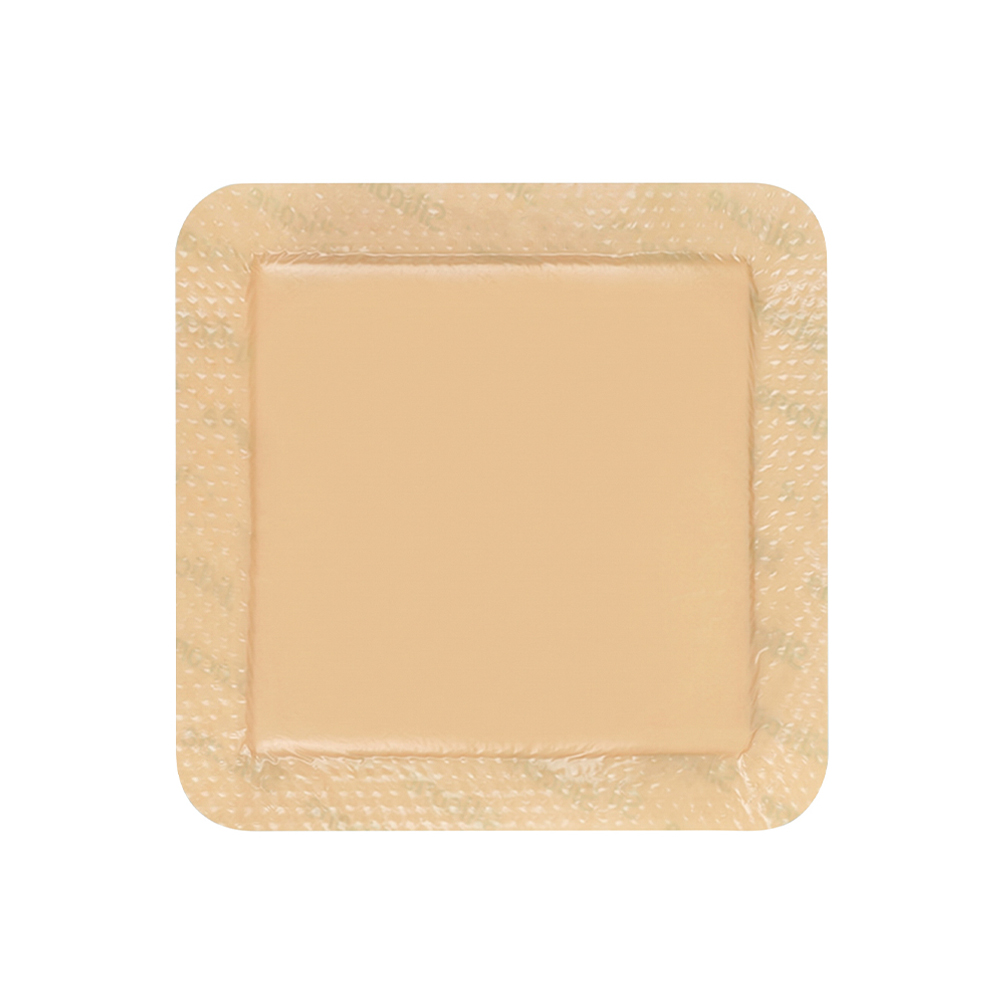 Pansament din spumă cu margini din silicon de 15x15 cm