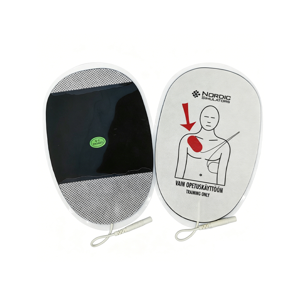 Electrozi pentru defibrilator pentru antrenament CPR (numai pentru antrenament)