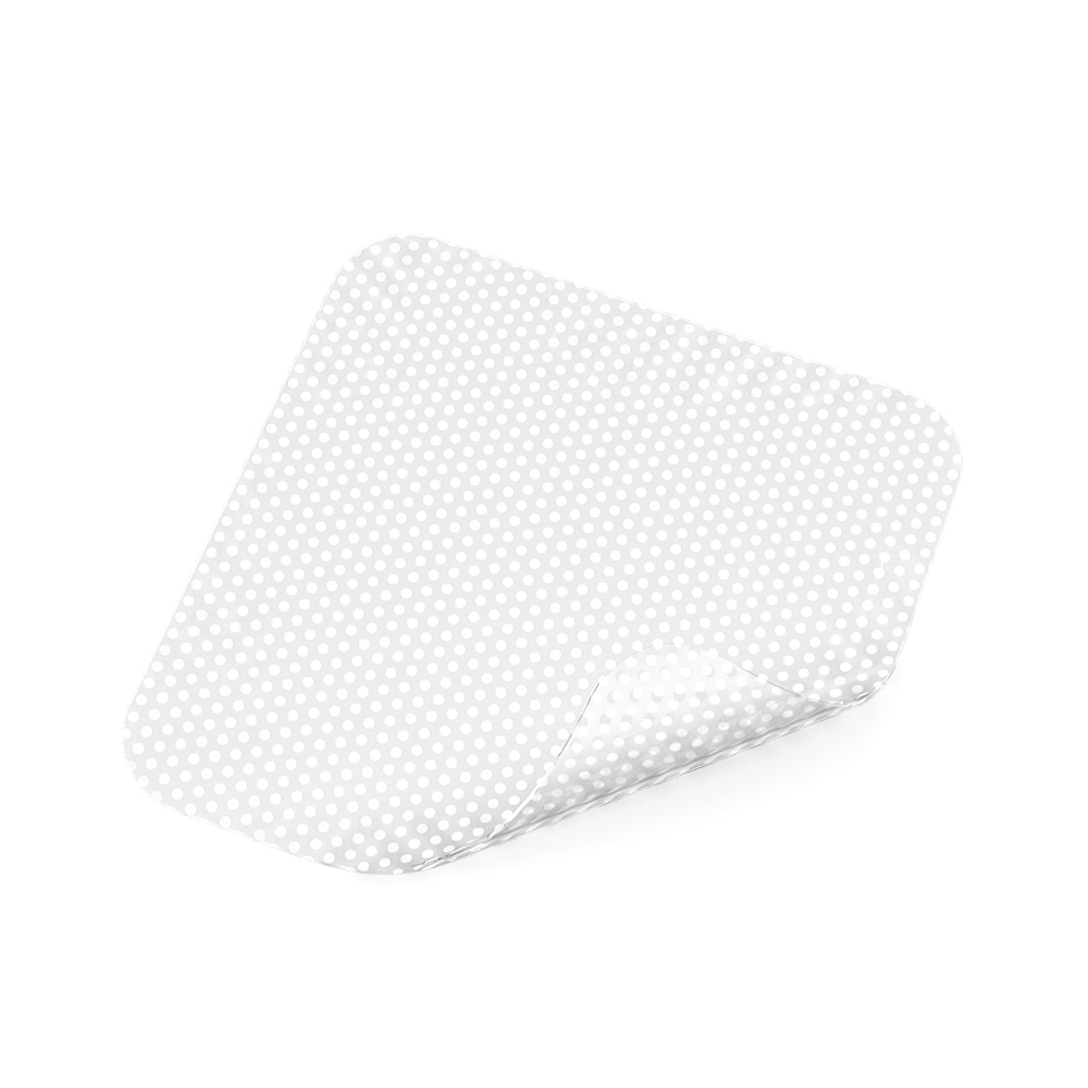 Pansament cu strat de contact pentru rană din silicon perforat