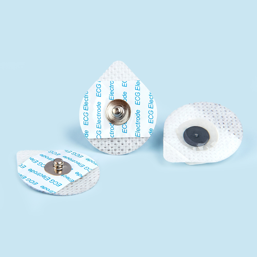Electrozi ECG nețesuți în lacrimă de unică folosință de 26*42 mm