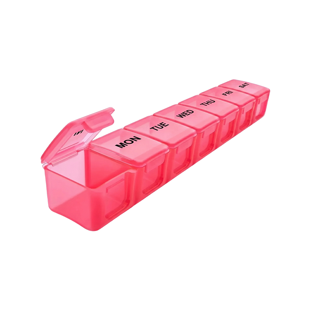 Cutie de pilule de capacitate mare de 7 zile