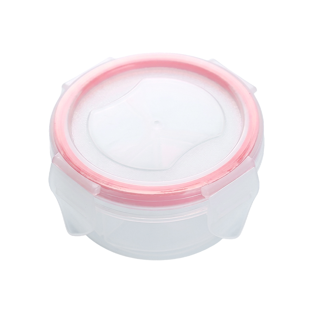 Cutie rotundă cu 3 compartimente pentru pastile